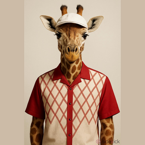 Monique 2XL Cranberry Summer Bowling Look Summer Shirt